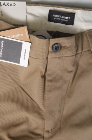 Pantaloni de bărbați Jack & Jones, Mărime S, Culoare Bej, Preț 91,99 Lei