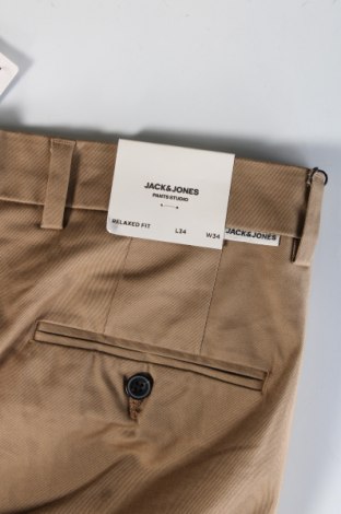 Herrenhose Jack & Jones, Größe L, Farbe Beige, Preis 14,79 €