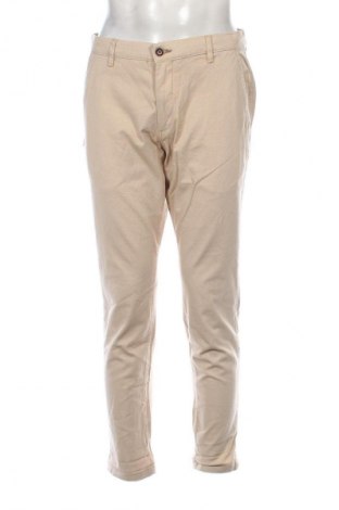 Herrenhose Jack & Jones, Größe L, Farbe Beige, Preis 15,99 €