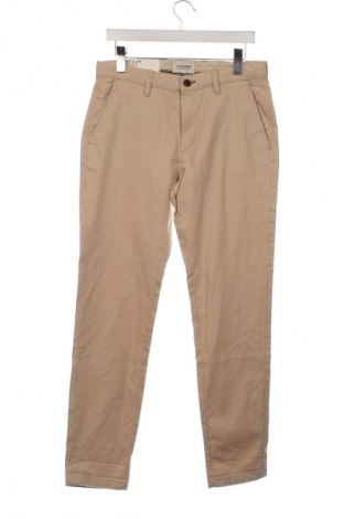 Herrenhose Jack & Jones, Größe M, Farbe Beige, Preis 14,99 €