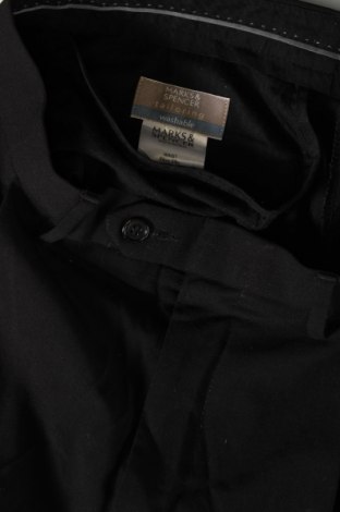 Pantaloni de bărbați Marks & Spencer, Mărime L, Culoare Negru, Preț 39,49 Lei