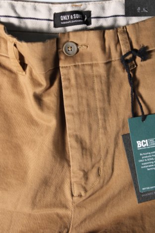 Herrenhose Only & Sons, Größe M, Farbe Braun, Preis € 17,49