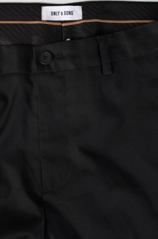 Pantaloni de bărbați Only & Sons, Mărime L, Culoare Negru, Preț 80,99 Lei