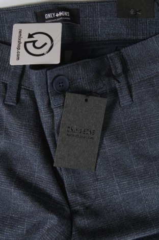 Pantaloni de bărbați Only & Sons, Mărime S, Culoare Albastru, Preț 83,99 Lei