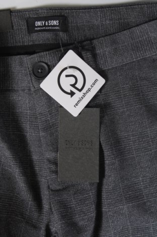 Herrenhose Only & Sons, Größe S, Farbe Grau, Preis € 12,79