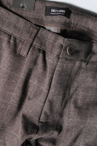 Herrenhose Only & Sons, Größe L, Farbe Braun, Preis € 13,99