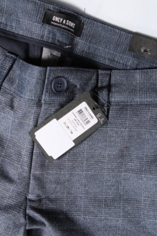 Pantaloni de bărbați Only & Sons, Mărime M, Culoare Albastru, Preț 83,99 Lei