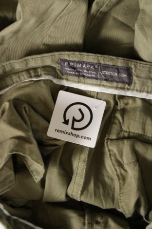 Pantaloni de bărbați Primark, Mărime L, Culoare Verde, Preț 43,99 Lei