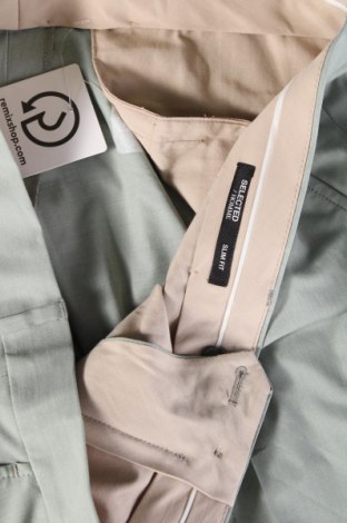 Pantaloni de bărbați Selected Homme, Mărime XL, Culoare Verde, Preț 156,99 Lei