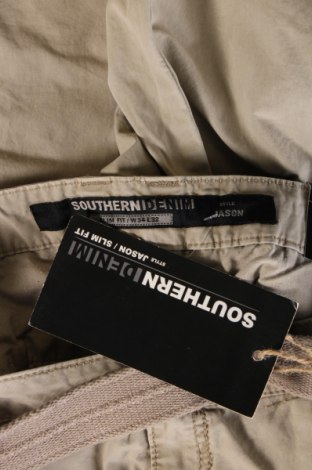 Ανδρικό παντελόνι Southern Denim, Μέγεθος L, Χρώμα  Μπέζ, Τιμή 13,99 €