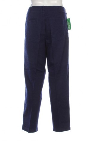 Pantaloni de bărbați United Colors Of Benetton, Mărime L, Culoare Albastru, Preț 119,99 Lei