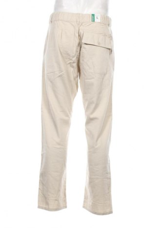 Herrenhose United Colors Of Benetton, Größe L, Farbe Beige, Preis 18,49 €