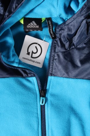 Ανδρικό φούτερ fleece Adidas, Μέγεθος XL, Χρώμα Μπλέ, Τιμή 34,29 €