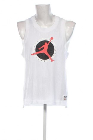 Herren Tanktop Air Jordan Nike, Größe M, Farbe Weiß, Preis 44,99 €