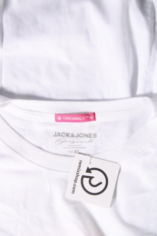 Męski podkoszulek Jack & Jones, Rozmiar XL, Kolor Biały, Cena 26,99 zł