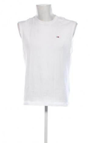 Herren Tanktop Tommy Jeans, Größe M, Farbe Weiß, Preis 20,99 €