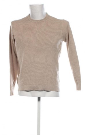 Herrenpullover, Größe M, Farbe Beige, Preis 4,49 €