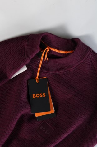 Herrenpullover BOSS, Größe L, Farbe Lila, Preis 85,49 €