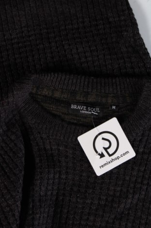 Męski sweter Brave Soul, Rozmiar M, Kolor Szary, Cena 19,99 zł