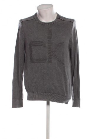 Męski sweter Calvin Klein, Rozmiar L, Kolor Szary, Cena 118,99 zł