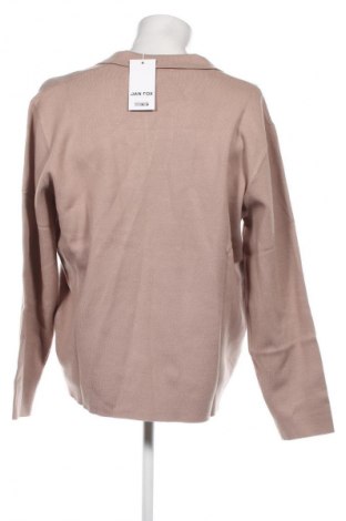 Herrenpullover Dan Fox X About You, Größe XXL, Farbe Beige, Preis 18,49 €