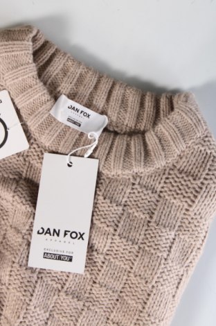 Herrenpullover Dan Fox X About You, Größe M, Farbe Beige, Preis € 25,99