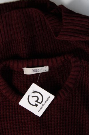 Herrenpullover Defacto, Größe S, Farbe Rot, Preis € 2,99