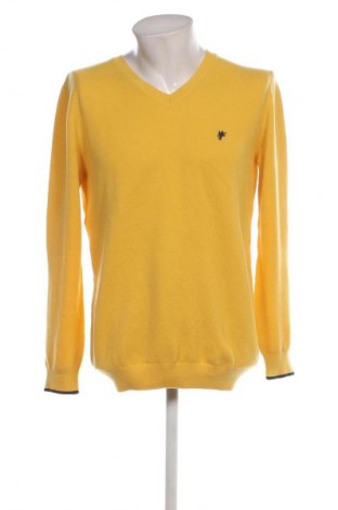 Herrenpullover Denim Culture, Größe L, Farbe Gelb, Preis 20,49 €