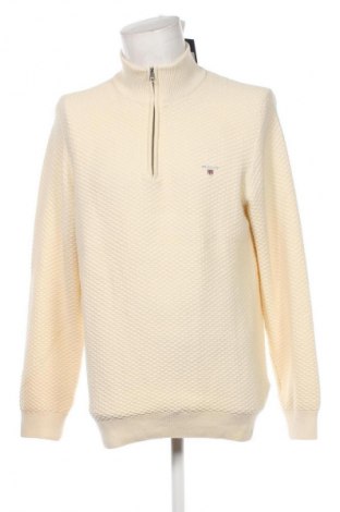 Herrenpullover Gant, Größe XL, Farbe Ecru, Preis € 73,99