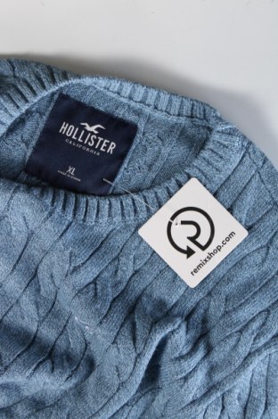 Pulover de bărbați Hollister, Mărime XL, Culoare Albastru, Preț 114,99 Lei