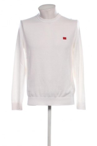 Herrenpullover Hugo Boss, Größe L, Farbe Weiß, Preis 98,49 €