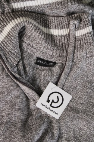 Herrenpullover Identic, Größe M, Farbe Grau, Preis € 9,49