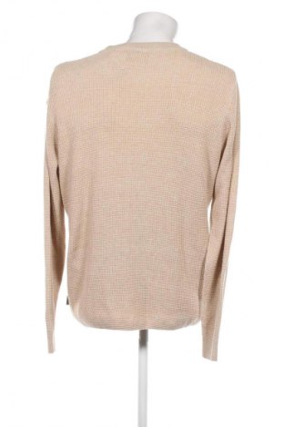 Herrenpullover Jack & Jones, Größe M, Farbe Beige, Preis 28,49 €