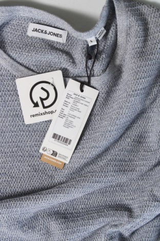 Pánsky sveter  Jack & Jones, Veľkosť L, Farba Modrá, Cena  21,95 €