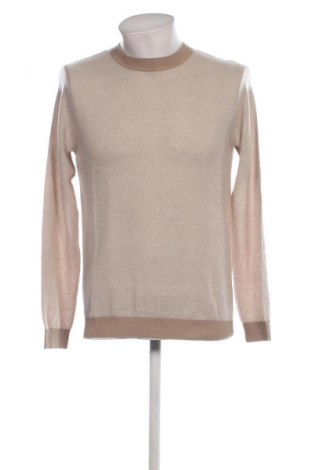 Herrenpullover Jack & Jones, Größe S, Farbe Beige, Preis 23,49 €