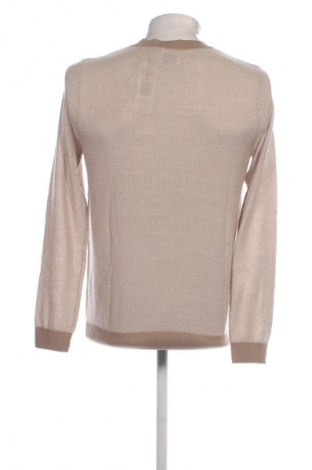 Herrenpullover Jack & Jones, Größe S, Farbe Beige, Preis 25,99 €