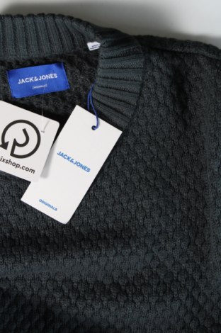 Мъжки пуловер Jack & Jones PREMIUM, Размер L, Цвят Син, Цена 34,99 лв.