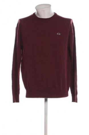 Herrenpullover La Martina, Größe M, Farbe Rot, Preis 22,99 €