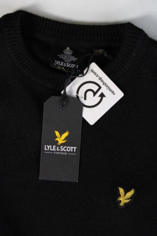 Herrenpullover Lyle & Scott, Größe S, Farbe Schwarz, Preis 50,99 €