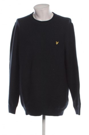 Мъжки пуловер Lyle & Scott, Размер XXL, Цвят Син, Цена 77,49 лв.