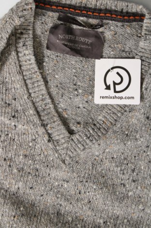 Herrenpullover North Route, Größe XL, Farbe Grau, Preis € 9,49