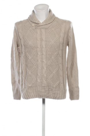 Herrenpullover Okay, Größe M, Farbe Beige, Preis € 4,49