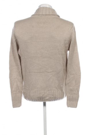 Herrenpullover Okay, Größe M, Farbe Beige, Preis 8,49 €