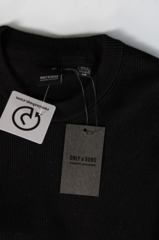 Pánský svetr  Only & Sons, Velikost L, Barva Černá, Cena  305,00 Kč