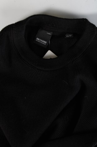 Herrenpullover Only & Sons, Größe XS, Farbe Schwarz, Preis 10,49 €