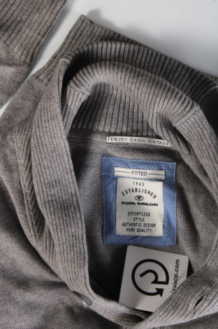 Herrenpullover Tom Tailor, Größe XL, Farbe Grau, Preis 10,99 €