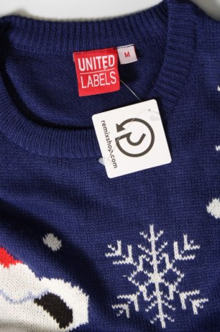 Ανδρικό πουλόβερ United Labels, Μέγεθος M, Χρώμα Μπλέ, Τιμή 10,99 €