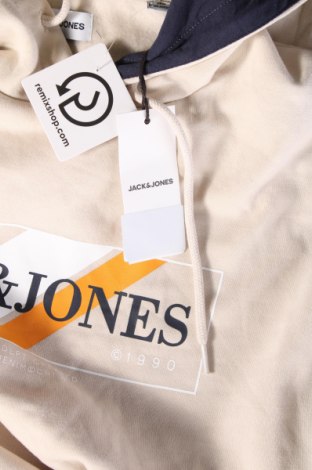 Ανδρικό φούτερ Jack & Jones, Μέγεθος L, Χρώμα  Μπέζ, Τιμή 16,29 €