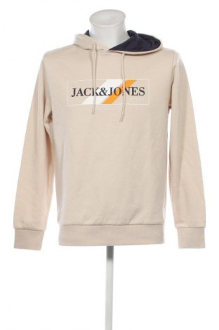 Ανδρικό φούτερ Jack & Jones, Μέγεθος L, Χρώμα  Μπέζ, Τιμή 16,29 €