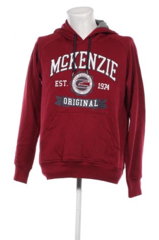 Herren Sweatshirt McKenzie, Größe L, Farbe Rot, Preis 20,29 €